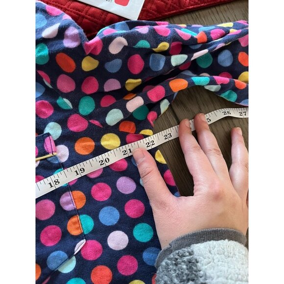 EUC AFTER PARTY Flannel Victoria's Secret Colorful Polka Dot Cotton Pajama Set - Picture 9 of 10